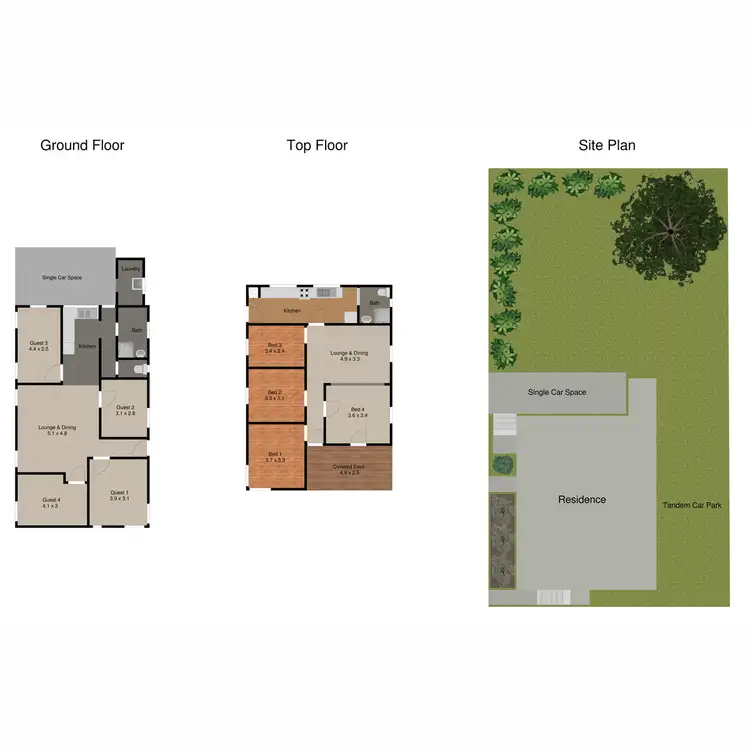Floorplan of Homely house listing, 87 Birley Street, Spring Hill QLD 4000