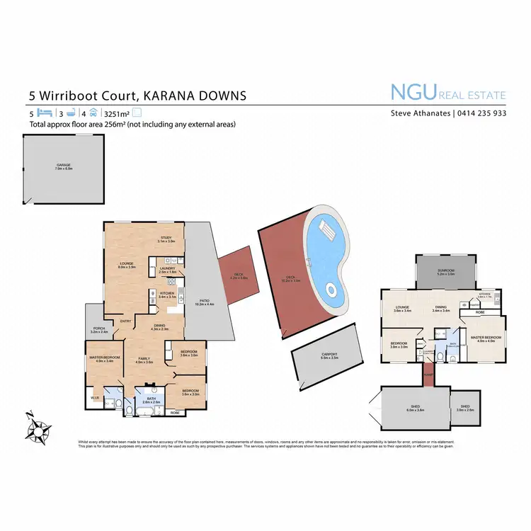 Floorplan of Homely house listing, 5 Wirriboot Court, Karana Downs QLD 4306