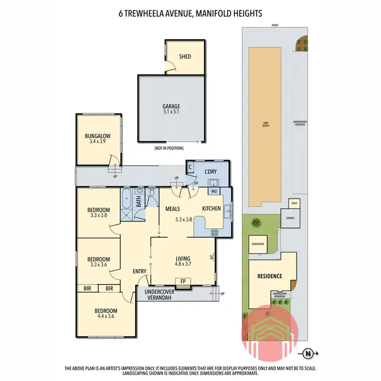 Floorplan of Homely block of units listing, 1 - 8/6 Trewheela Avenue, Manifold Heights VIC 3218