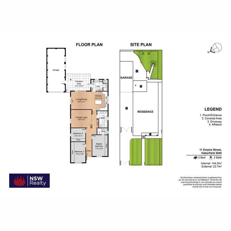 Floorplan of Homely house listing, 11 Empire Street, Haberfield NSW 2045