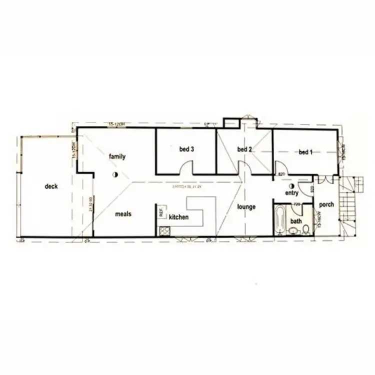 Floorplan of Homely house listing, 72 Cochrane Street, Paddington QLD 4064