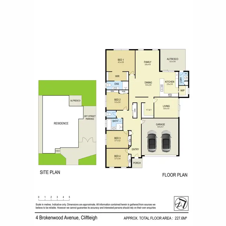 Floorplan of Homely house listing, 4 Brokenwood Avenue, Cliftleigh NSW 2321
