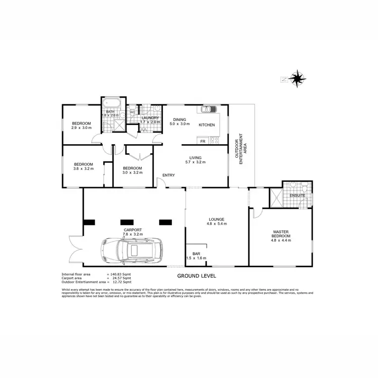 Floorplan of Homely house listing, 12 Schultz Street, Kearneys Spring QLD 4350