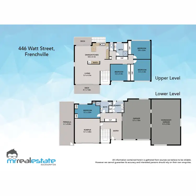 Floorplan of Homely house listing, 446 Watt Street, Frenchville QLD 4701