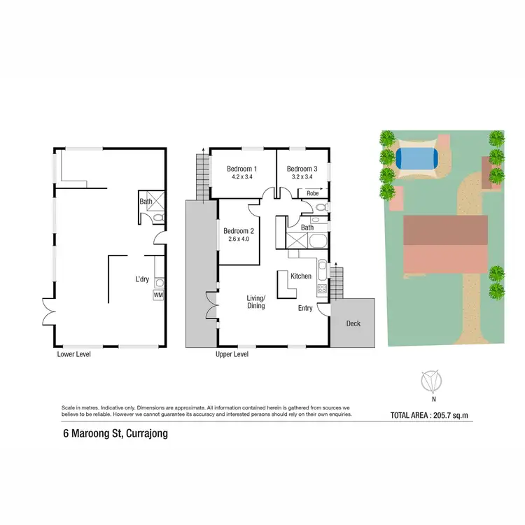 Floorplan of Homely house listing, 6 Maroong Street, Currajong QLD 4812