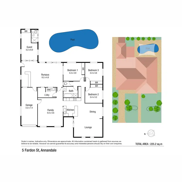 Floorplan of Homely house listing, 5 Fardon Street, Annandale QLD 4814
