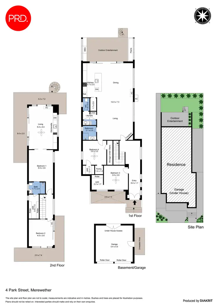 Floorplan of Homely house listing, 4 Park Street, Merewether NSW 2291