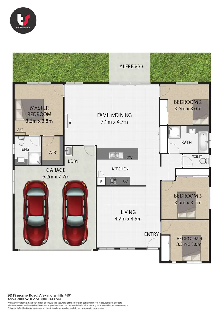 Floorplan of Homely house listing, 99a Finucane Road, Alexandra Hills QLD 4161