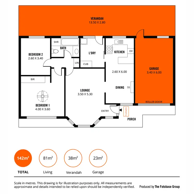 Floorplan of Homely unit listing, 2/13 Kildare Avenue, Marden SA 5070