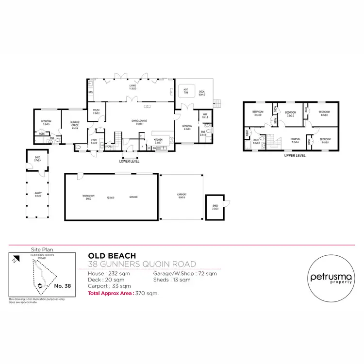 Floorplan of Homely house listing, 38 Gunners Quoin Road, Old Beach TAS 7017