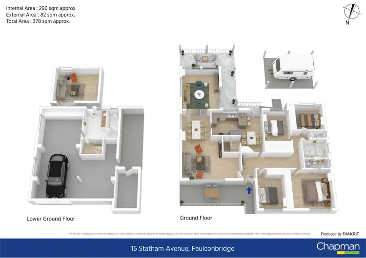 Floorplan of Homely house listing, 15 Statham Avenue, Faulconbridge NSW 2776