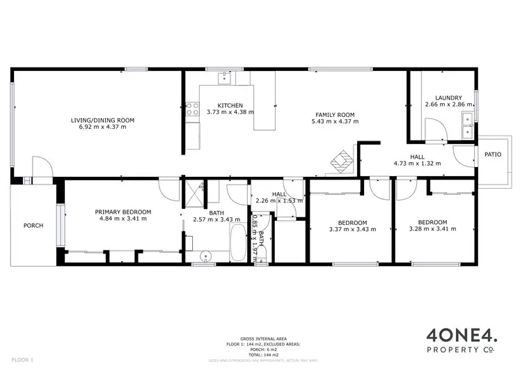 Floorplan of Homely house listing, 9 Cheviot Road, West Moonah TAS 7009