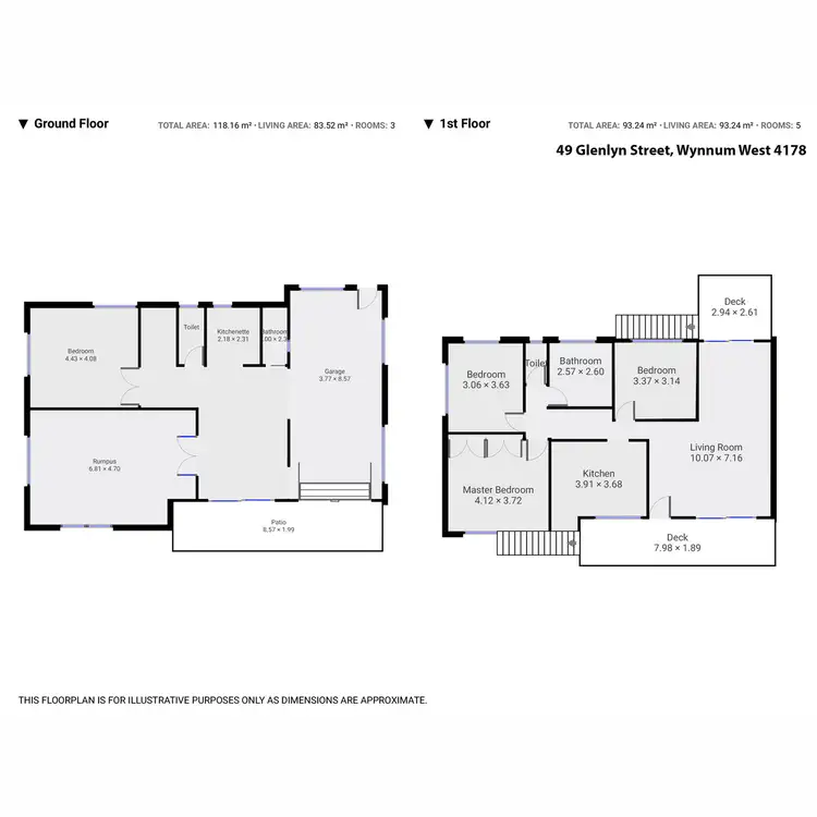Floorplan of Homely house listing, 49 Glenlyn Street, Wynnum West QLD 4178