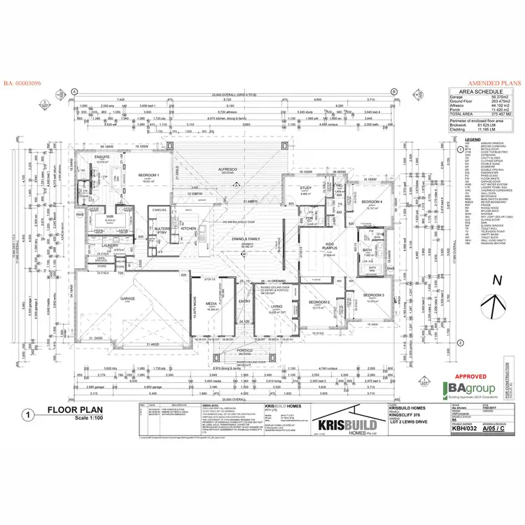 Floorplan of Homely house listing, 94-96 Lewis Drive, Karalee QLD 4306