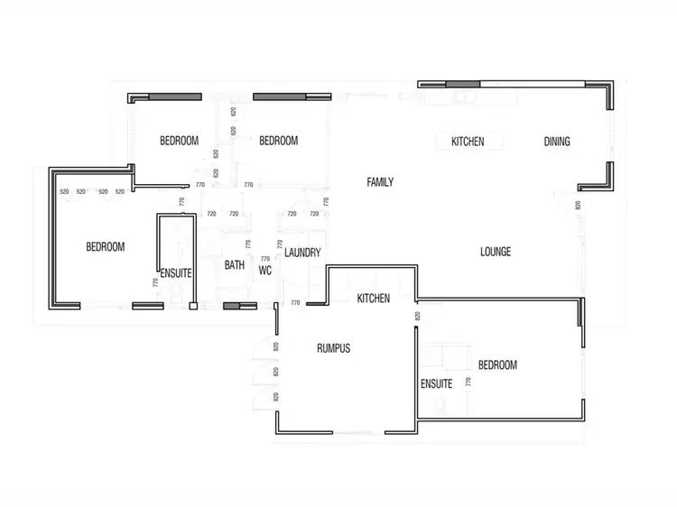 Floorplan of Homely house listing, 19 Lakefield Crescent, Paradise Point QLD 4216