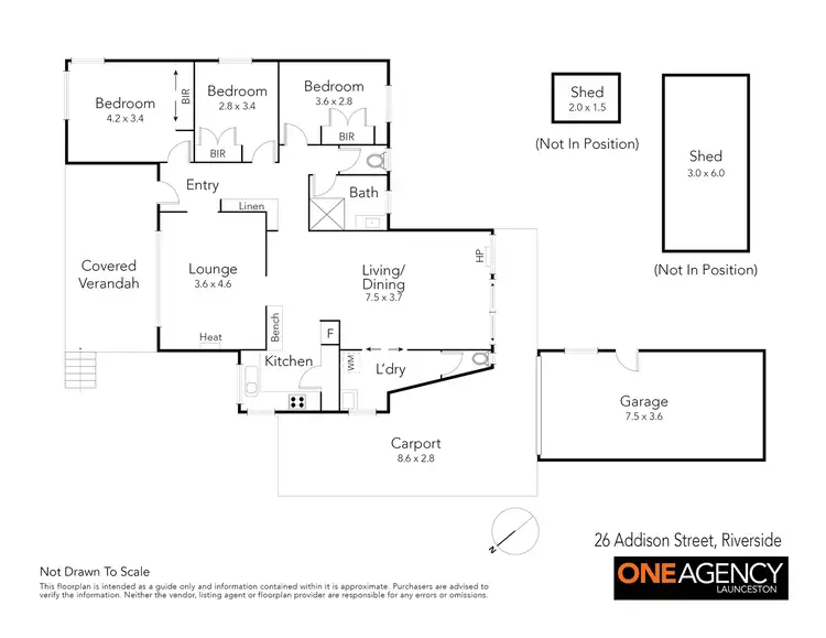 Floorplan of Homely house listing, 26 Addison Street, Riverside TAS 7250