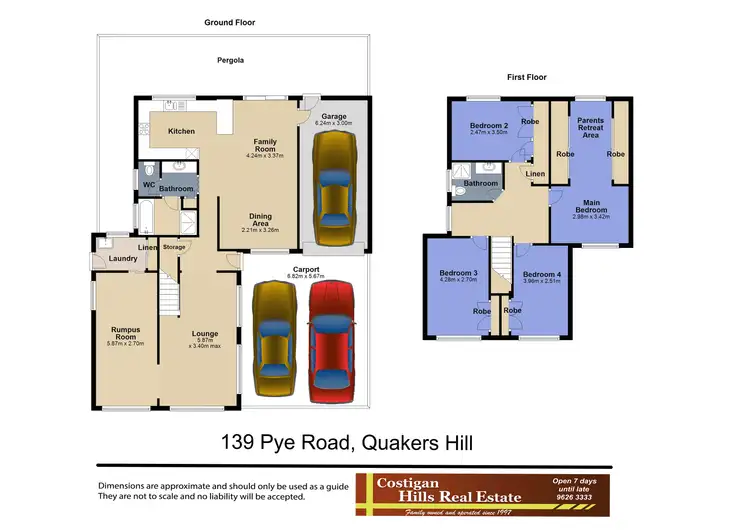 Floorplan of Homely house listing, 139 Pye Road, Quakers Hill NSW 2763