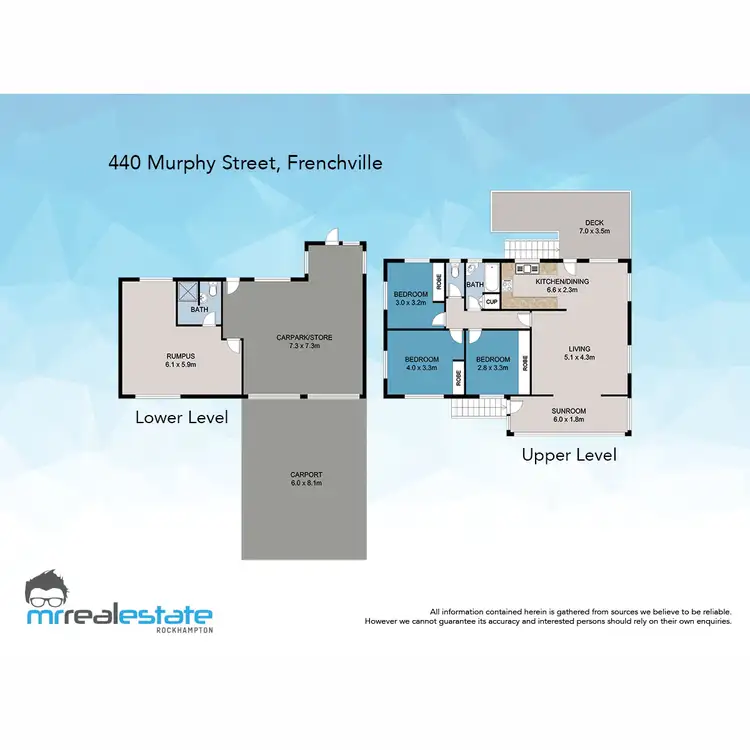Floorplan of Homely house listing, 440 Murphy Street, Frenchville QLD 4701