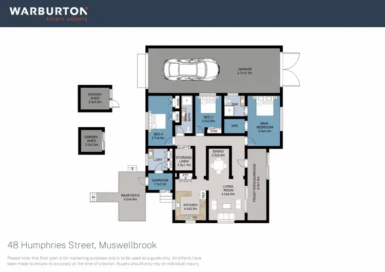 Floorplan of Homely house listing, 48 Humphries Street, Muswellbrook NSW 2333