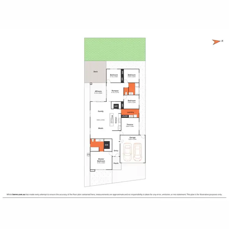 Floorplan of Homely house listing, 35 Naughtin Circuit, Charlemont VIC 3217
