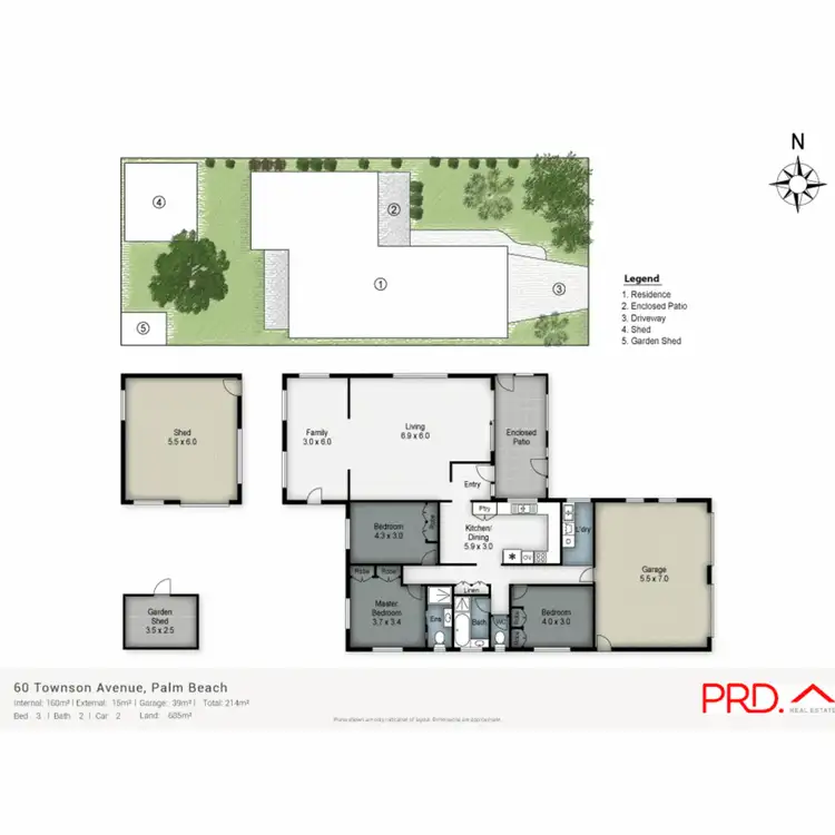 Floorplan of Homely house listing, 60 Townson Avenue, Palm Beach QLD 4221