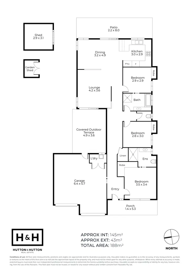 Floorplan of Homely house listing, 10 Chital Place, Chermside West QLD 4032