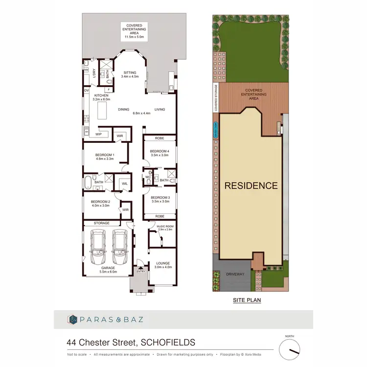 Floorplan of Homely house listing, 44 Chester Street, Schofields NSW 2762
