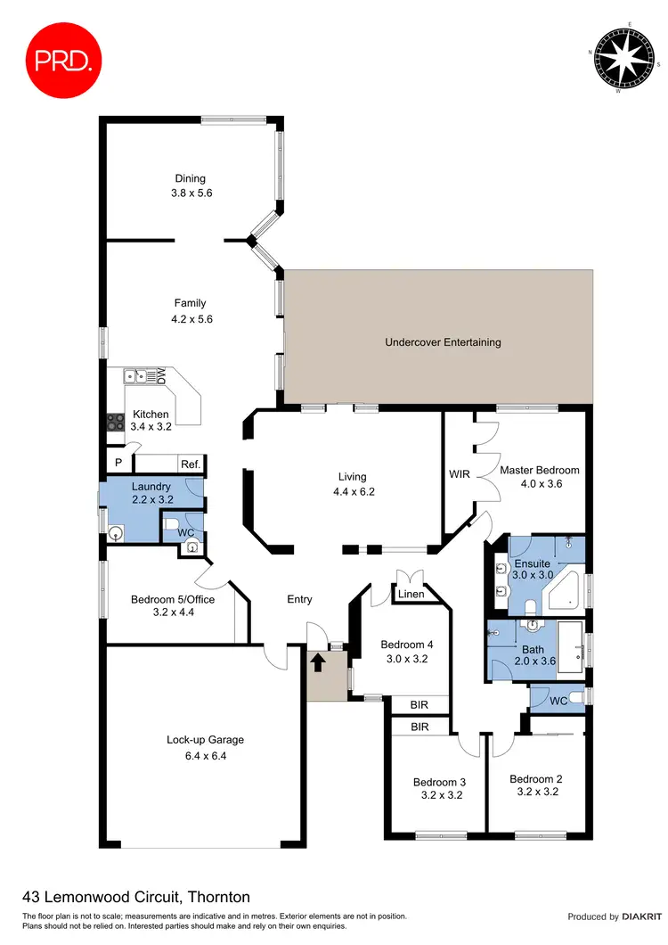 Floorplan of Homely house listing, 43 Lemonwood Circuit, Thornton NSW 2322