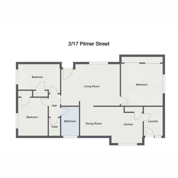 Floorplan of Homely house listing, 2/17 Pilmer Street, Bacchus Marsh VIC 3340