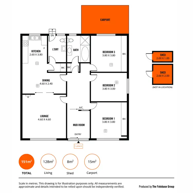 Floorplan of Homely unit listing, 1 & 2/624 Magill Road, Magill SA 5072