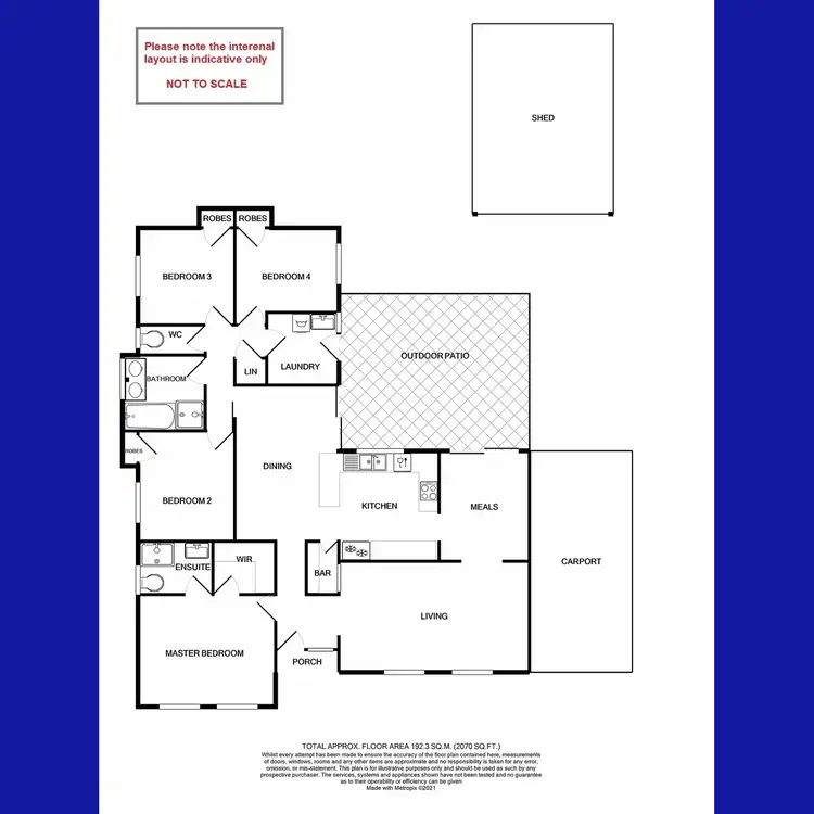 Floorplan of Homely house listing, 26 Estevan Way, Ferndale WA 6148
