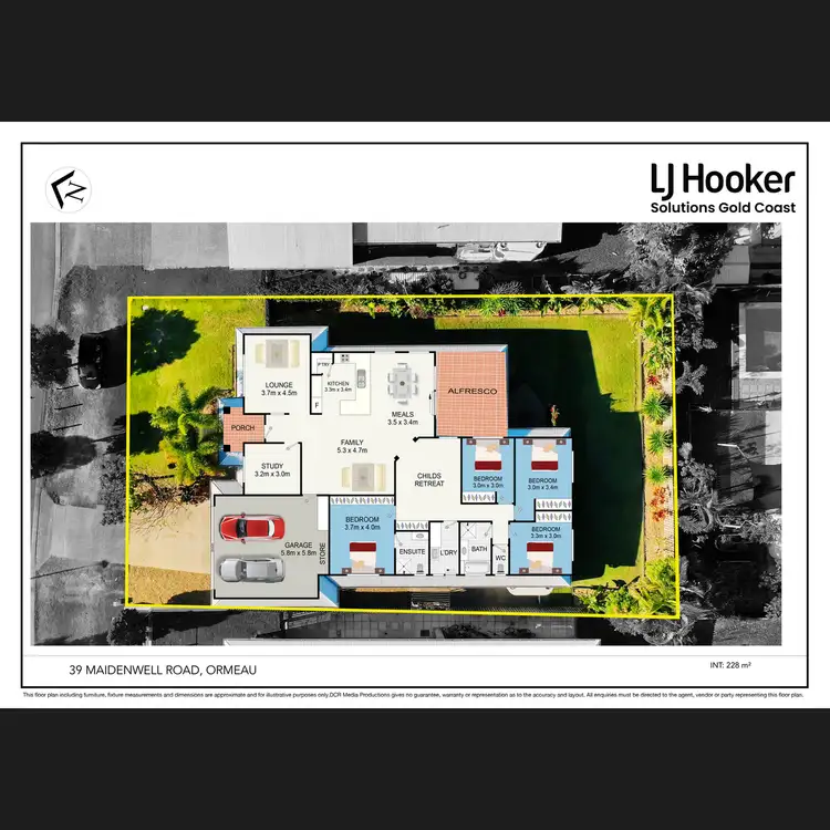 Floorplan of Homely house listing, 39 Maidenwell Road, Ormeau QLD 4208