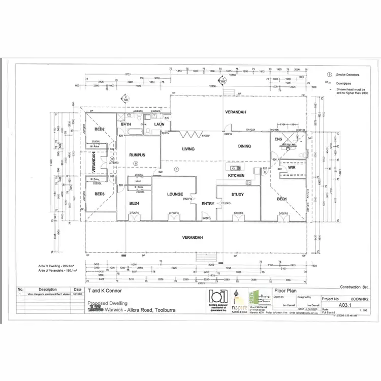Floorplan of Homely rural property listing, 838 Warwick-Allora Road, Toolburra QLD 4370