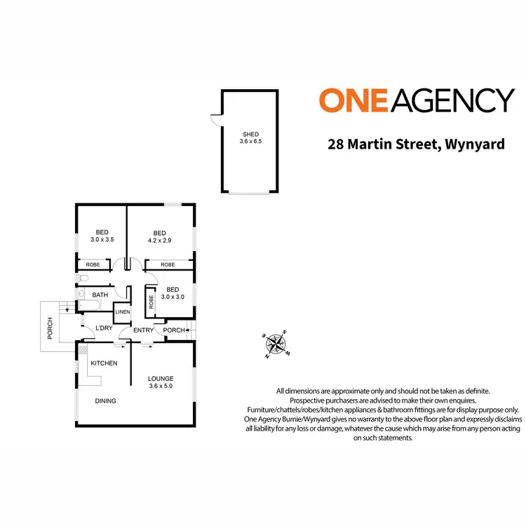 Floorplan of Homely house listing, 28 Martin Street, Wynyard TAS 7325