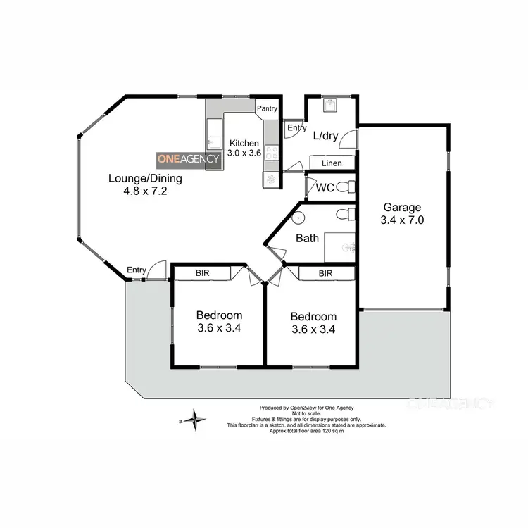Floorplan of Homely unit listing, 4/16 Kay Street, Smithton TAS 7330