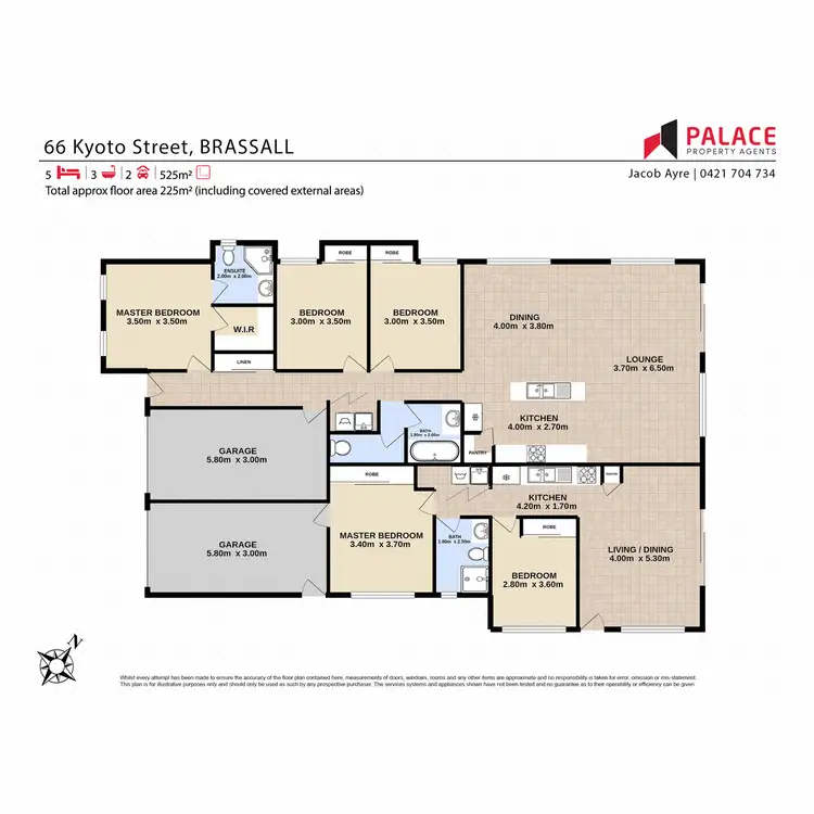 Floorplan of Homely house listing, 66 Kyoto Street, Brassall QLD 4305