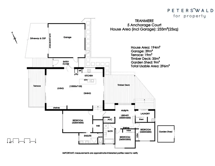 Floorplan of Homely house listing, 5 Anchorage Court, Tranmere TAS 7018