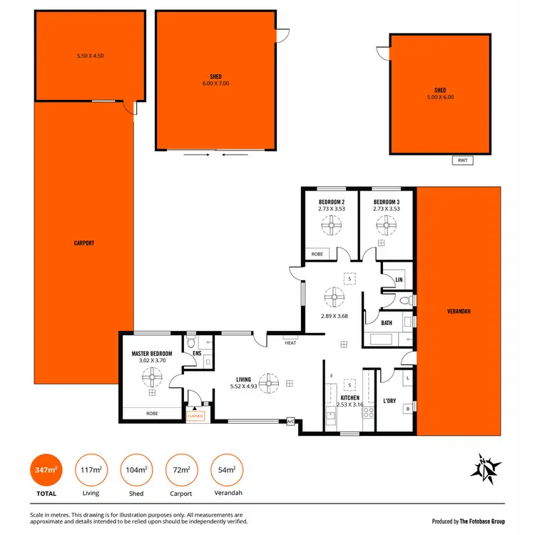 Floorplan of Homely house listing, 19 Grose Crescent, North Haven SA 5018
