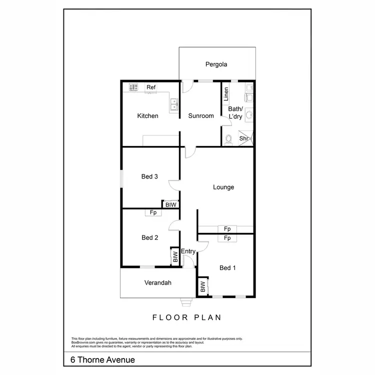 Floorplan of Homely house listing, 6 Thorne Avenue, Goulburn NSW 2580