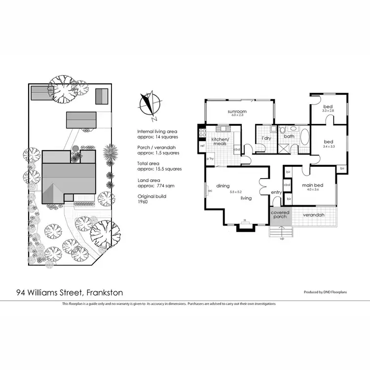 Floorplan of Homely house listing, 94 Williams Street, Frankston VIC 3199