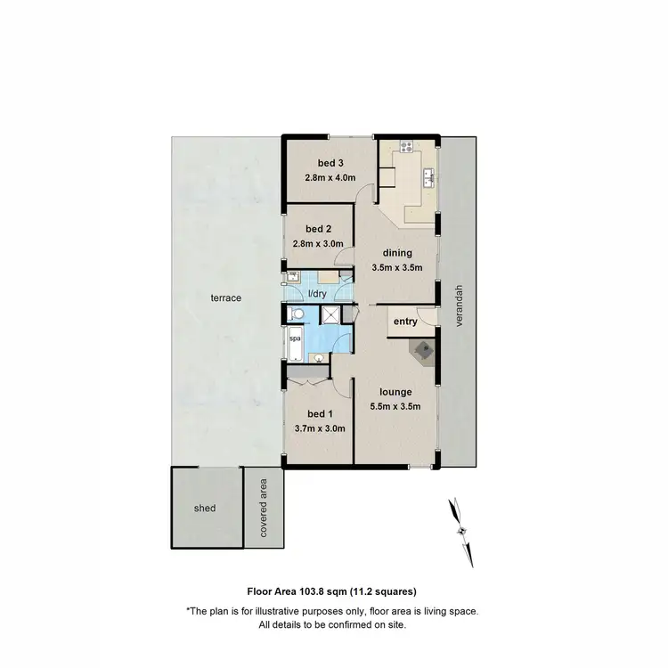 Floorplan of Homely house listing, 34 Fairway Road, Emerald VIC 3782