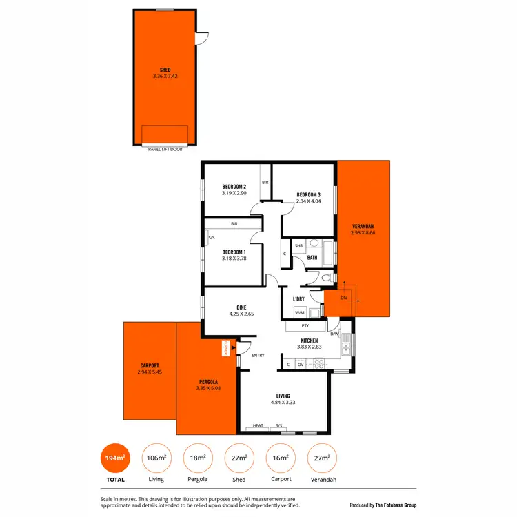 Floorplan of Homely house listing, 11 Cooke Street, Modbury SA 5092