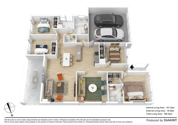 Floorplan of Homely house listing, 18 Wayland Circuit, Morayfield QLD 4506