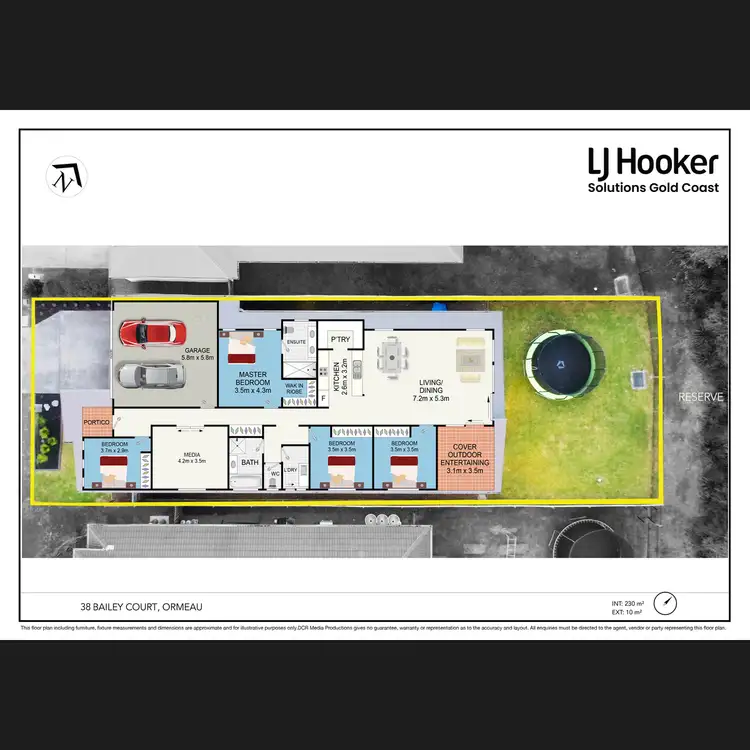 Floorplan of Homely house listing, 38 Bailey Court, Ormeau QLD 4208