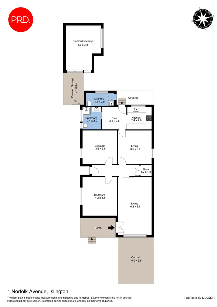 Floorplan of Homely house listing, 1 Norfolk Avenue, Islington NSW 2296