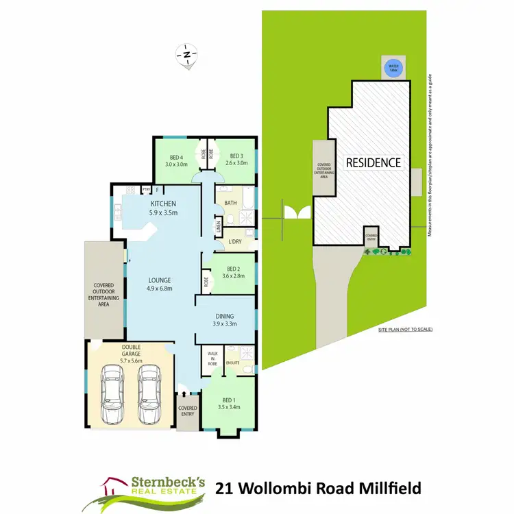 Floorplan of Homely house listing, 21 Wollombi Road, Millfield NSW 2325