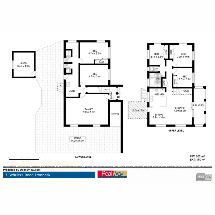 Floorplan of Homely rural property listing, 3 Schultzs Road, Ironbark QLD 4306