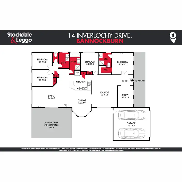 Floorplan of Homely house listing, 14 Inverlochy Drive, Bannockburn VIC 3331