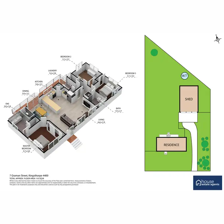 Floorplan of Homely house listing, 7 Graman Street, Kingsthorpe QLD 4400