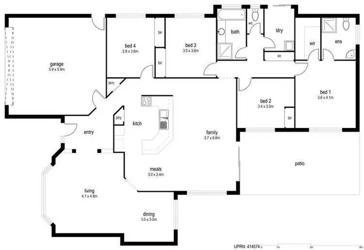 Floorplan of Homely house listing, 9 Kipling Street, Brinsmead QLD 4870